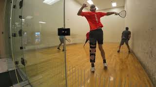 David amp Jimmy M vs Jimmy D amp Pasquale g4 racquetball [upl. by Einnaj651]