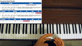 Jazz Scales  Augmented Scale [upl. by Anah]