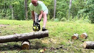 Ryobi 14quot Chainsaw [upl. by Ileek501]