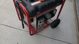 Briggs And Stratton 55008500 watt generator [upl. by Aleafar585]