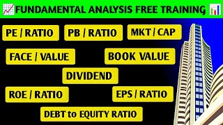 Fundamental Analysis Complete Course  Stocks की Fundamental Analysis कैसे करें [upl. by Owena]