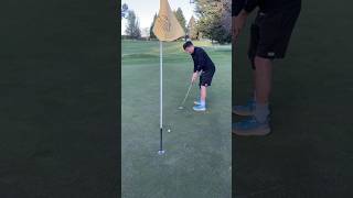 Golf influencer career over after 1st hole golf golfer golflife golfshorts golfing golftips [upl. by Eciened]