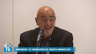 Conferenza Stampa del Salvagente Le conseguenze del decreto quotAmmazza Bioquot  pt 1 [upl. by Enilamme]