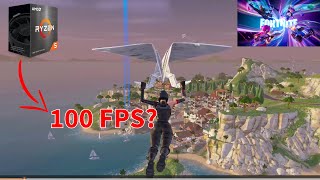 Ryzen 5 5600g amp 16gb ram  Fortnite modo rendimiento 1080p [upl. by Gifford]