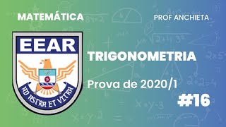 EEAr 20211  16  TRIGONOMETRIA NO TRIÂNGULO RETÂNGULO [upl. by Siravart671]