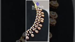 925 Pure Silver Jewellery Designs  Manish silver jewellery [upl. by Nitsirk514]