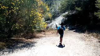 Hike to Stoddard Canyon falls in Mt Baldy [upl. by Yahsal]