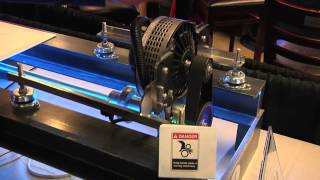 9kW Electric Boat Motor  2014 International Boat Show [upl. by Sang411]