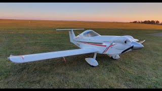 Ein Start eine Platzrunde und eine Landung in meiner SD1 SE33 am Flugplatz Hegenscheid  Sauerland [upl. by Opiak]