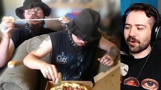 HEAVILY buttered Gangsta Pizza from KingCobraJFS [upl. by Enwahs992]