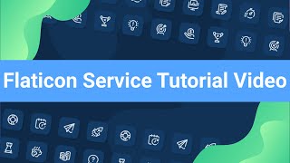 Flaticon Service Tutorial Video  D5 Digital  D5 Stock [upl. by Anitak520]