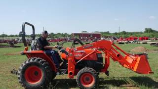 Used Kubota L3400 Tractor with Loader for sale at Big Reds Equipment [upl. by Analim]