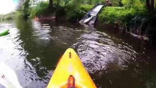 Kayaking at Symonds Yat Rapids [upl. by Garrott]