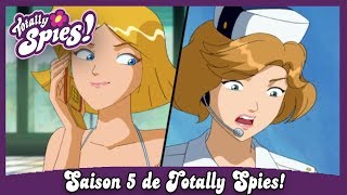 Totally Spies Français Saison 5 Épisode 13  LHôtel des Abysses [upl. by Bartie]