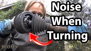 How to Fix Car Noise When Turning CV Joint and Axle [upl. by Maram]