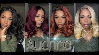 Outre Melted Hairline Synthetic Lace Front Wig  Audrina  HSF [upl. by Arny]