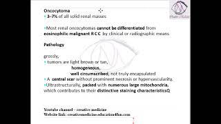 Lec 1 Oncocytoma [upl. by Aharon505]