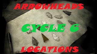 RDR2 All Arrowheads Locations Madam Nazar Collection Cycle 6 [upl. by Rennane]