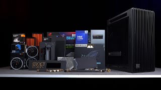 「BRO」4K PC BUILD ProArt PA602 Black amp Gold Carbon Fiber With 14900K ProArt黑金碳纤维主题 pcbuild [upl. by Whitehurst900]