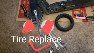 How to Install Gotrax Electric Scooter Tubeless 65quot Tire [upl. by Halle229]