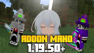 addon minecraft Mahou Tsukai 11950Mahou Tsukai Minecraft Mod Review for 119Minecraft Indonesia [upl. by Ulrica]