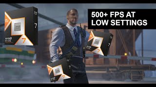 AMD RYZEN 9800x3d  RTX 4070 TI CS2 Performance low settings [upl. by Adnerb171]