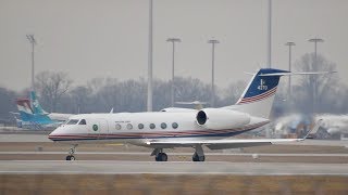 Gulfstream Aerospace G450 Pakistan Army 4270 arrival at Munich Airport [upl. by Raynard]