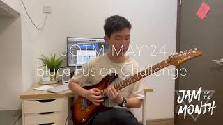 JTC Jam Of The Month May24 Blues Fusion Challenge  melokie [upl. by Bueschel]