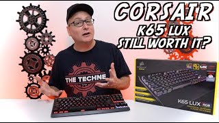 Corsair K65 LUX TKL Keyboard Review STILL WORTH IT [upl. by Ayikan]