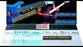 Solos de Serrana mia Grupo Ciclon Tab completa [upl. by Yancey]