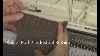 Knit 2 Purl 1 Industrial Ribbing by Diana Sullivan [upl. by Nosilla]