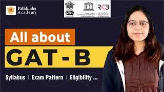 GAT  B  Graduate Aptitude Test – Biotechnology  Syllabus  Exam Pattern  Eligibility  Book [upl. by Initsed680]