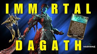 DAGATH WARFRAME BUILD  ACHIEVE UP TO 99 UPTIME IMMORTALITY [upl. by Danczyk834]