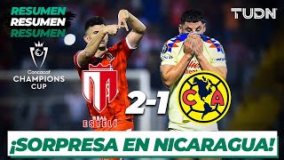 HIGHLIGHTS  Real Estelí 21 América  CONCACAF Champions League 2024  TUDN [upl. by Lester]