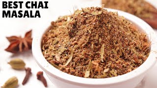 Homemade CHAI MASALA Recipe And Techniques On How To Use It For The Perfect Chai  चाय मसाला [upl. by Nibas191]