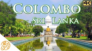 Colombo Sri Lanka city tour 4k full Walking [upl. by Gulick]