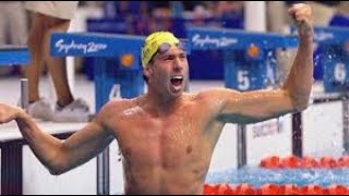 Grant Hackett  Mens 1500m Freestyle  Sydney Olympics 2000 [upl. by Eimat]