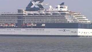 Celebrity Constellation leaving Harwich for Scandinavia [upl. by Kenaz]