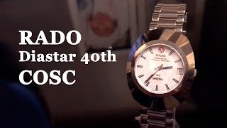 Rado Diastar watches 40th Anniversary Chronometer COSC Limited Edition 600pcs 63605573 [upl. by Llennod]