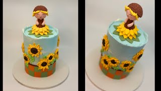 Sunflower Cake [upl. by Asilej]