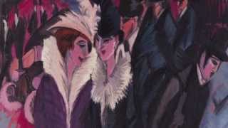 1913  quotStreet Berlinquot by Ernst Ludwig Kirchner [upl. by Joub]