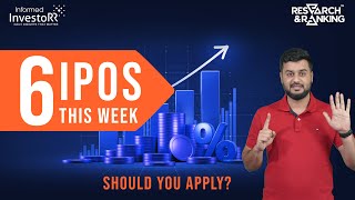 Upcoming IPOs this week  How to Subscribe Latest IPO News  IPO Review  IPO Listing [upl. by Bull]