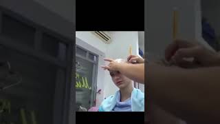 Best Haircuts ✂  headshave of beautiful girl buzzcut [upl. by Anrol263]