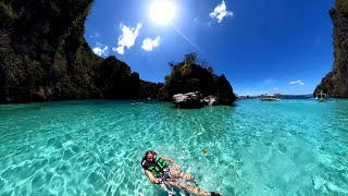 CORON  PALAWAN  Twin Lagoon  The Most BluuETiFul Instagrammable Spot in the PhIlippines [upl. by Newol380]