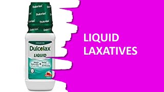 Most Wanted Liquid Laxatives You Can Find Online [upl. by Linnette]