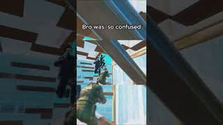 Bro is was so confused noob fortnite fortnitefunny fortniteclips [upl. by Llenehs]