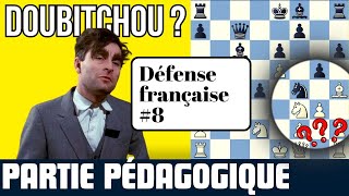 Défense française 8  Partie déchecs pédagogique [upl. by Floyd]