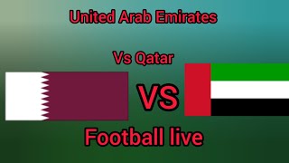 مباراة الامارات وقطر بث مباشر اليوم تصفيات كاس العالم اسيا 2024 United Arab Emirates vs Qatar [upl. by Vitale]