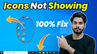 desktop icons not showing windows 10  Windows 10 icons settings [upl. by Spencer41]