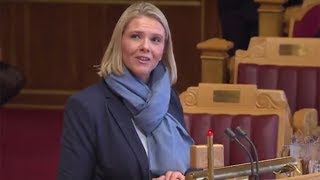 Jan Bøhler spør ut Sylvi Listhaug om gjengkriminalitet i Oslo [upl. by Attenal]